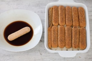Preparazione Tiramisù senza uova - Fase 4