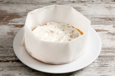 Preparazione Torta cremosa di pere e ricotta  - Fase 5 Preparazione Torta cremosa di pere e ricotta  - Fase 5