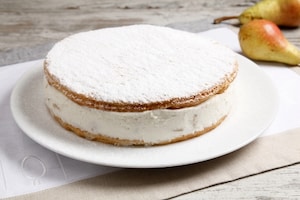 Preparazione Torta cremosa di pere e ricotta  - Fase 6