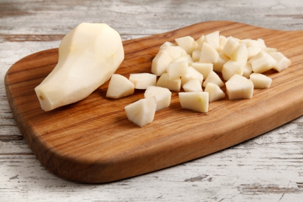 Preparazione Torta cremosa di pere e ricotta  - Fase 2 Preparazione Torta cremosa di pere e ricotta  - Fase 2