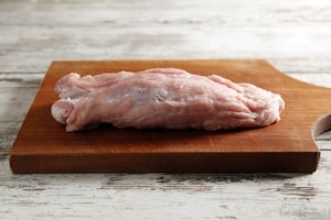 Preparazione Arrosto di maiale alle pere Kaiser  - Fase 1