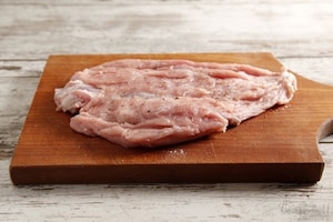 Preparazione Arrosto di maiale alle pere Kaiser  - Fase 1