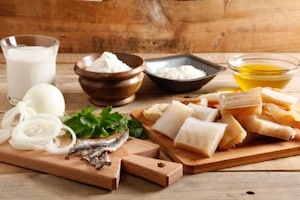 Preparazione Baccalà alla vicentina - Fase 1