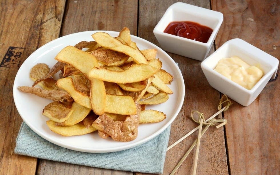 Bucce di patate fritte ricetta