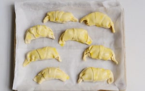 Preparazione Croissant alle mele - Fase 2