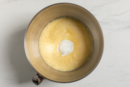 Preparazione Crumb cake alle mele - Fase 2 Preparazione Crumb cake alle mele - Fase 2