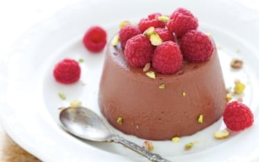 Panna cotta al cioccolato
