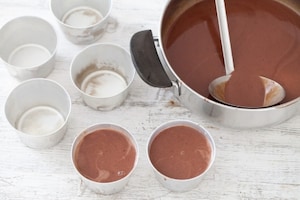 Preparazione Panna cotta al cioccolato - Fase 4