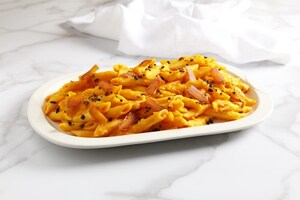 Preparazione Ziti con zucca, bottarga e fave di cacao - Fase 2