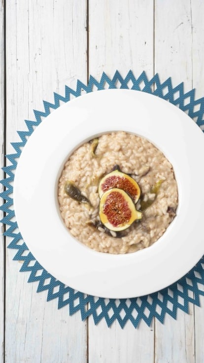 Risotto ai fichi