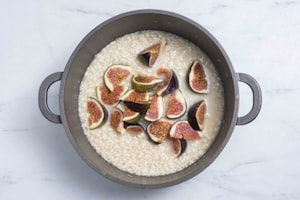 Preparazione Risotto ai fichi - Fase 2