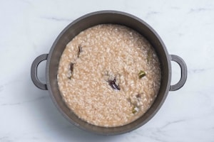 Preparazione Risotto ai fichi - Fase 3