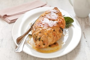 Preparazione Rotolo di tacchino con spinaci e scamorza - Fase 3