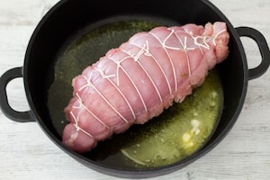 Preparazione Rotolo di tacchino con spinaci e scamorza - Fase 2