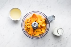 Preparazione Torta di zucca - Fase 1