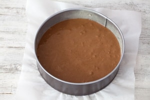 Preparazione Torta tenerina ai lamponi - Fase 3