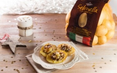 Barchette di patate ai funghi 