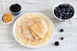 Preparazione Crepes senza uova - Fase 4