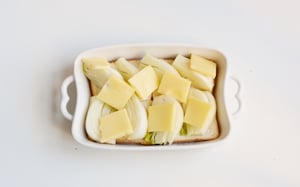 Preparazione Finocchi gratinati con besciamella - Fase 3