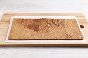 Preparazione Girella al cacao con crema al cioccolato bianco  - Fase 1