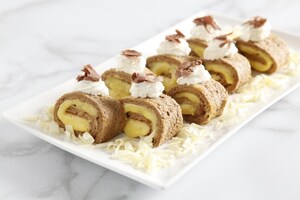 Preparazione Girella al cacao con crema al cioccolato bianco  - Fase 3