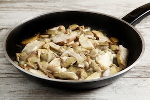 Preparazione Pasta alla boscaiola - Fase 4