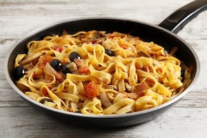 Preparazione Pasta alla boscaiola - Fase 6