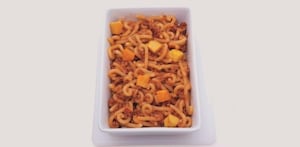 Preparazione Pasticcio di gramigna con ragù di manzo e zucca - Fase 2