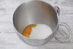 Preparazione Torta alla zucca, mandorle e noce moscata - Fase 4