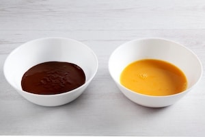 Preparazione Tortelloni al cioccolato ripieni con crema al gianduia - Fase 1