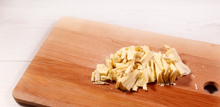 Preparazione Choco ball di cioccolato bianco - Fase 1 Preparazione Choco ball di cioccolato bianco - Fase 1