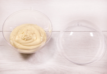 Preparazione Choco ball di cioccolato bianco - Fase 3 Preparazione Choco ball di cioccolato bianco - Fase 3