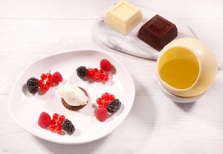 Preparazione Choco ball di cioccolato bianco - Fase 6 Preparazione Choco ball di cioccolato bianco - Fase 6