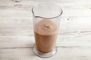 Preparazione Crema di fagioli bianchi e castagne con briciole di cotechino - Fase 3