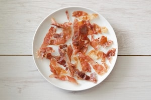 Preparazione Fusillotti con zucca, lenticchie e prosciutto croccante - Fase 2