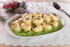 Preparazione Gnocchi ripieni di broccoli, ricotta e tartufo - Fase 4