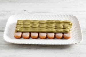 Preparazione Mattonella con crema al pistacchio - Fase 2