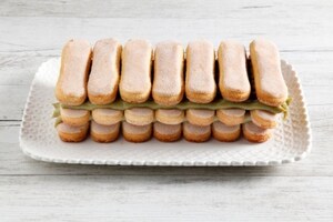 Preparazione Mattonella con crema al pistacchio - Fase 2