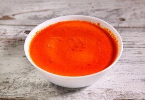 Preparazione Panettone farcito salato con uova di quaglia, fesa di tacchino e peperoncino - Fase 2