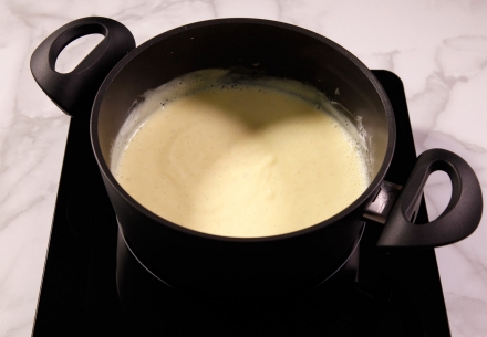 Preparazione Panettone farcito - Fase 4 Preparazione Panettone farcito - Fase 4