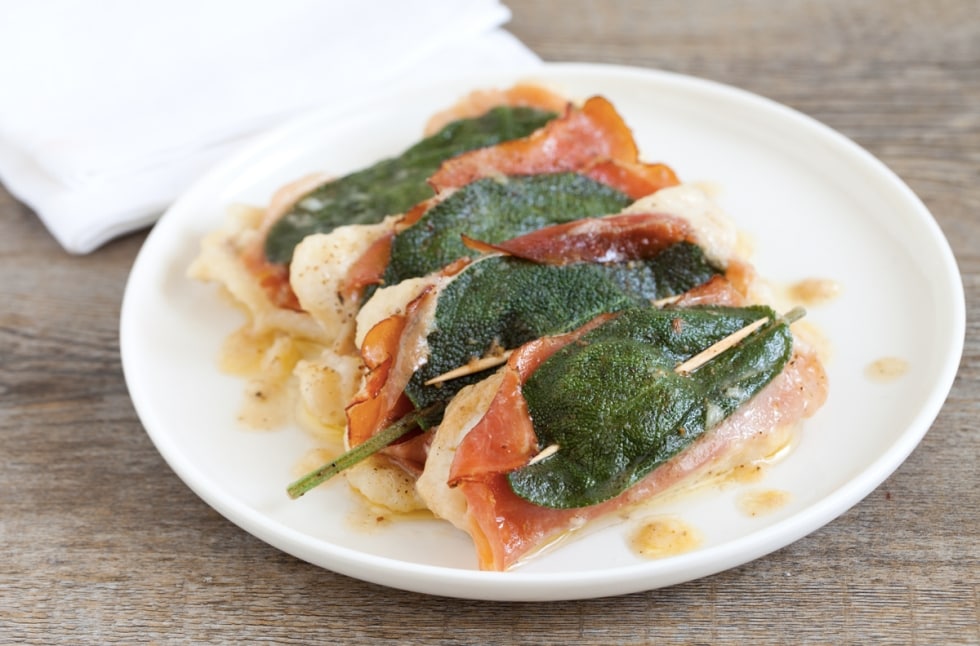 Saltimbocca di cernia ricetta