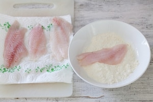 Preparazione Saltimbocca di cernia - Fase 1