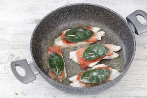 Preparazione Saltimbocca di cernia - Fase 2