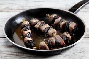 Preparazione Spiedini di manzo e prugne d'Agen - Fase 3