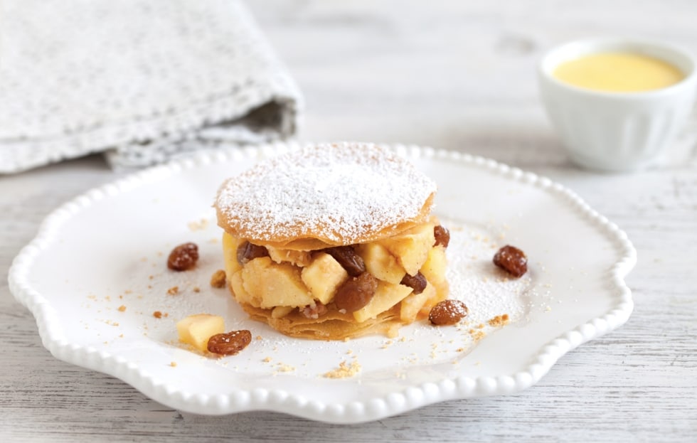 Strudel veloce di mele ricetta