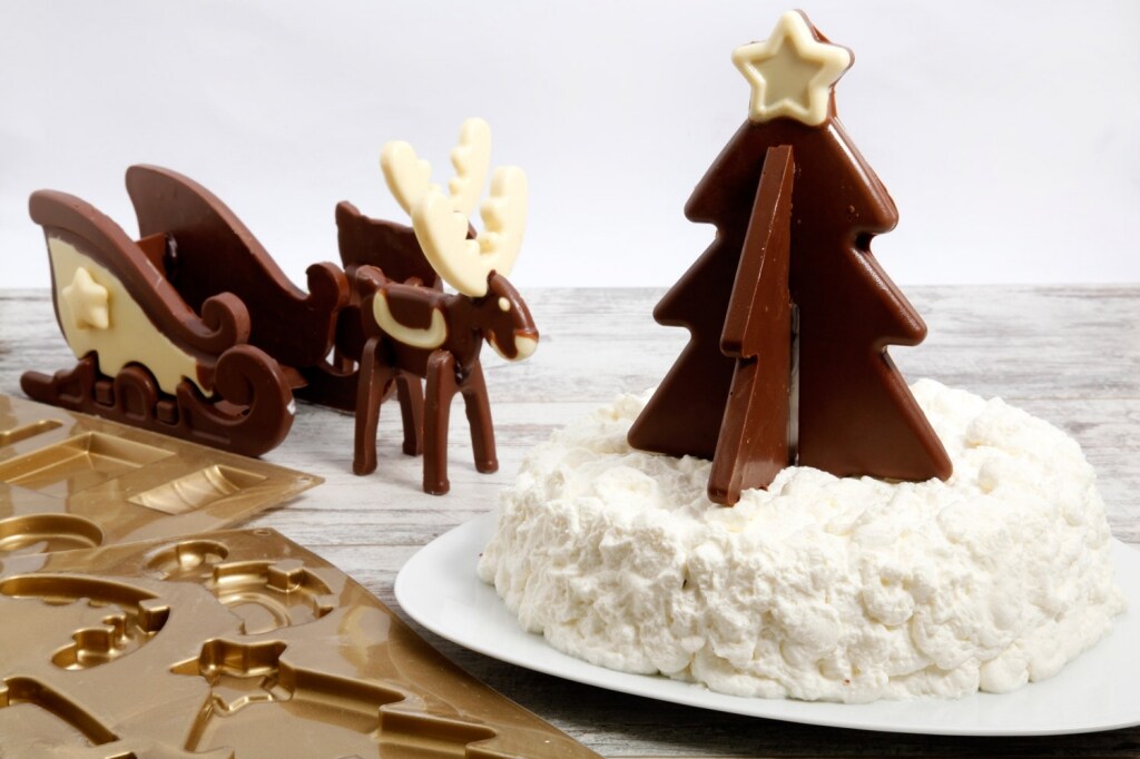 Decorazioni per stuzzicadenti con scritta in inglese Merry Christmas