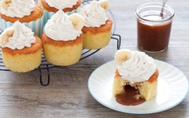 Banoffee cupcake