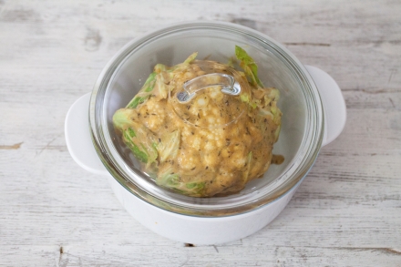 Preparazione Cavolfiore arrosto - Fase 3 Preparazione Cavolfiore arrosto - Fase 3