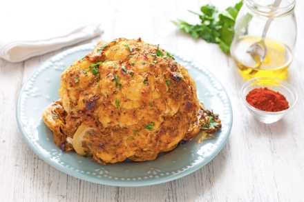 Preparazione Cavolfiore arrosto - Fase 3 Preparazione Cavolfiore arrosto - Fase 3