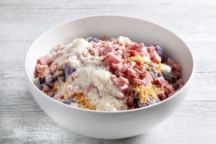 Preparazione Cavolfiore viola al forno - Fase 3 Preparazione Cavolfiore viola al forno - Fase 3